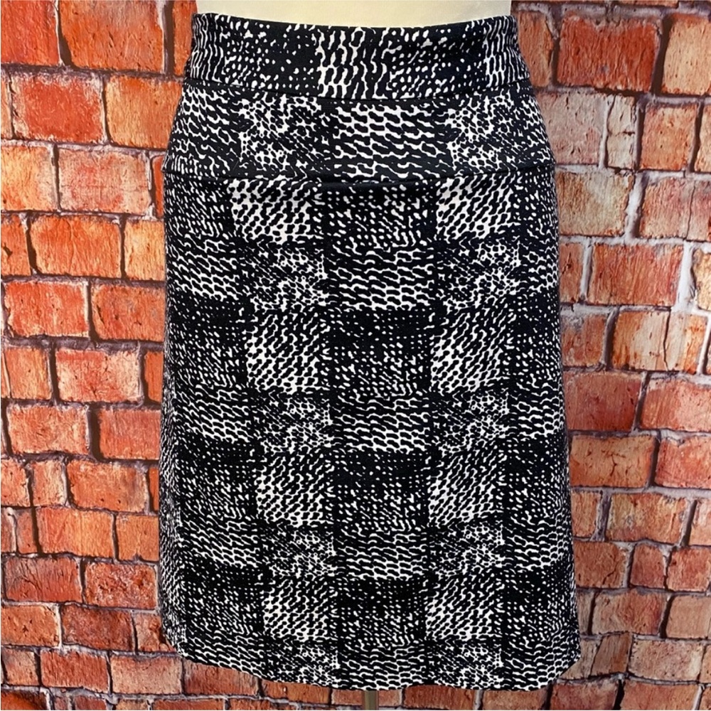 Grace Elements Patterned Pencil Skirt - image 1